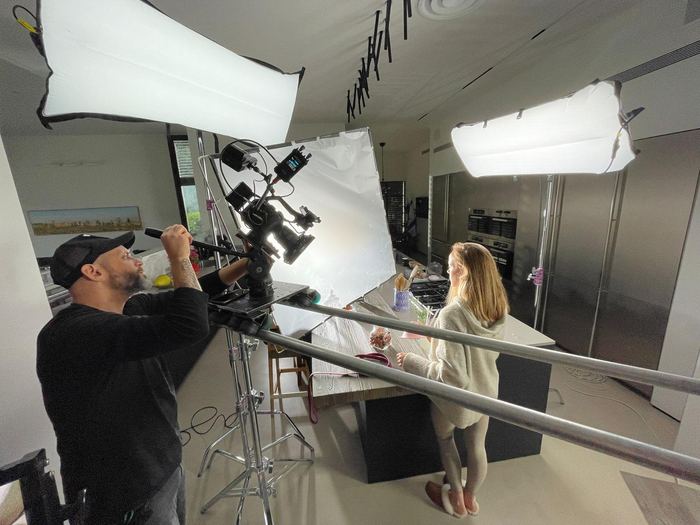 Behind the camera, Bowly