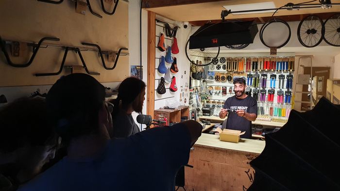 Behind the camera, Freenight