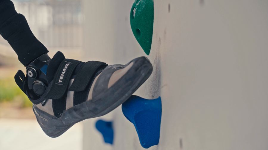 Still from Israel Climbing Championship